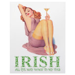 IRISH ALL THE WAY DOWN TO MY TOES letterhead