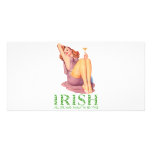 IRISH ALL THE WAY DOWN TO MY TOES CUSTOMIZED PHOTO CARD