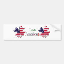 Irish American Bumper Sticker