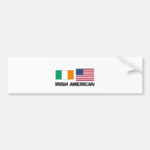 Irish American Bumper Sticker
