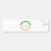 Irish American Bumper Sticker