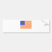 Irish American Flag Bumper Stickers