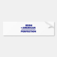 Irish American Heritage Bumper Sticker