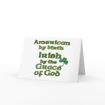 Irish American Joke Greeting Cards cards