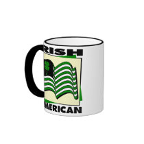 Irish American mugs by holiday_tshirts Irish American mugs