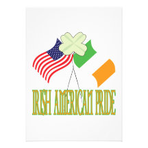 Irish American Pride Custom Announcements