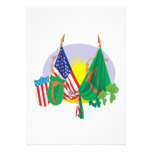 Irish American Pride Personalized Invite