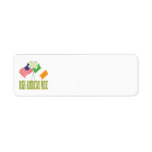 Irish American Pride Return Address Labels