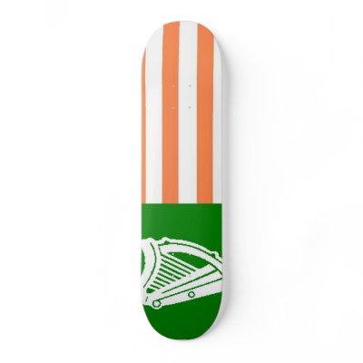 Irish-American Skateboard by VikingIrishman