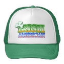 Irish American St Patrick's Shamrock Design Hat