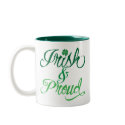 Irish and Proud mugs by brev87 Irish and Proud mugs