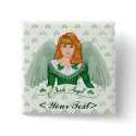 Irish Angel and Banner buttons