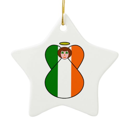 Irish Angel ornament