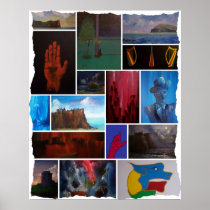 Irish Art Poster