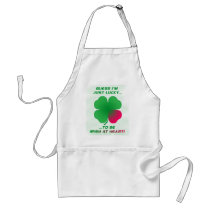 IRISH AT HEART APRON by gardensofeve IRISH AT HEART APRON