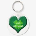 Irish At Heart keychains