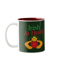 Irish At Heart Coffee Mugs