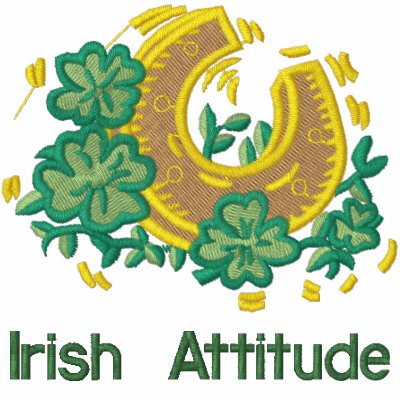 Irish Attitude by Embroidery4U