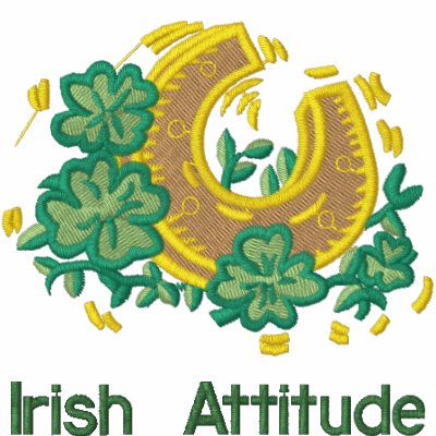 Irish Attitude by Embroidery4U