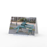 Irish Author Patrick Kavenagh Dublin Poet Statue cards
