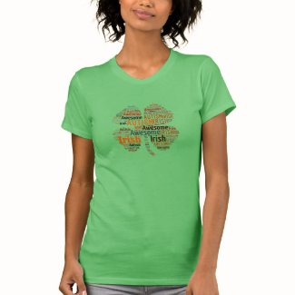 irish Autism Awesome T-Shirt Women's