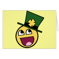 Irish Awesome Smiley Cards