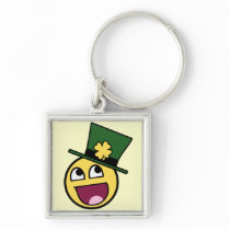 Irish Awesome Smiley Keychains
