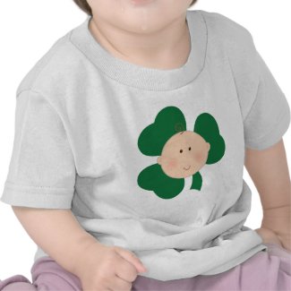 Irish Baby Shamrock St Patrick's Day Tee shirt