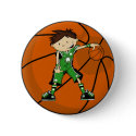 Irish Basketball Player Button by markmurphycreative Irish Basketball Player Button