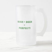 Irish Beer Glass mugs