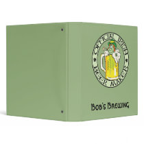 Irish Beer Maker Vinyl Binder