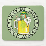Irish Beer Maker Mouse Pad