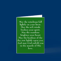 Irish Blessing 5 cards by angelicslayer143 Irish Blessing 5 cards