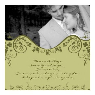 Irish Blessing - a Guardian Angel Always Near print
