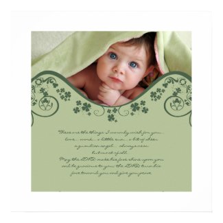 Irish Blessing - a Guardian Angel Always Near print