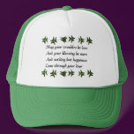 Irish Blessing Happiness hats