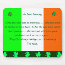 Irish Blessing mousepads by Paddydee56 Irish Blessing mousepads