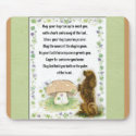 Irish Blessing Of The Dogs mousepads by DogsByDezign Irish Blessing Of The Dogs mousepads