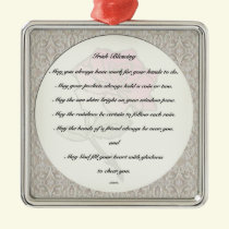 Irish Blessing Ornament