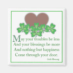 irish Blessing Refrigerator Magnet