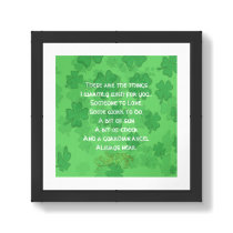 Irish Blessing - Someone to Love - No Border posters