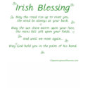 Irish Blessing t-shirts