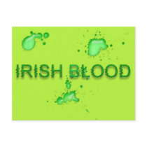 Irish Blood Postcards