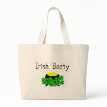 Irish Booty Pot of Gold St. Patrick's Day Tote Bag