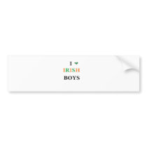 irish boys bumper sticker