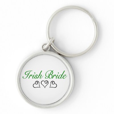 Irish Bride Key Chain