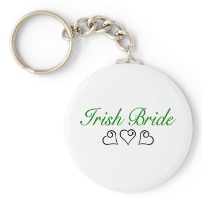 Irish Bride Key Chain