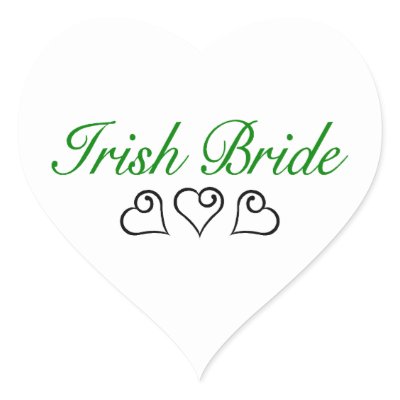 Irish Bride Stickers