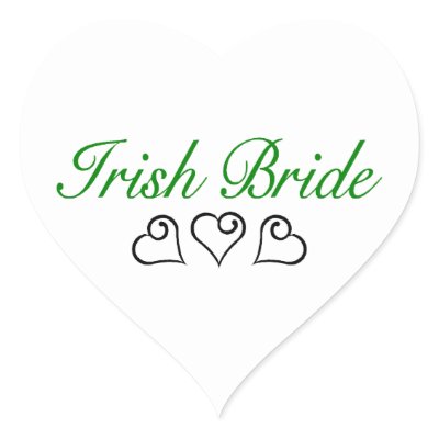 Irish Bride Sticker