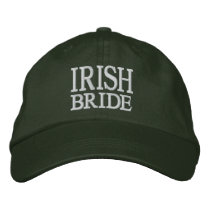Irish Bride Wedding Cap embroidered hats